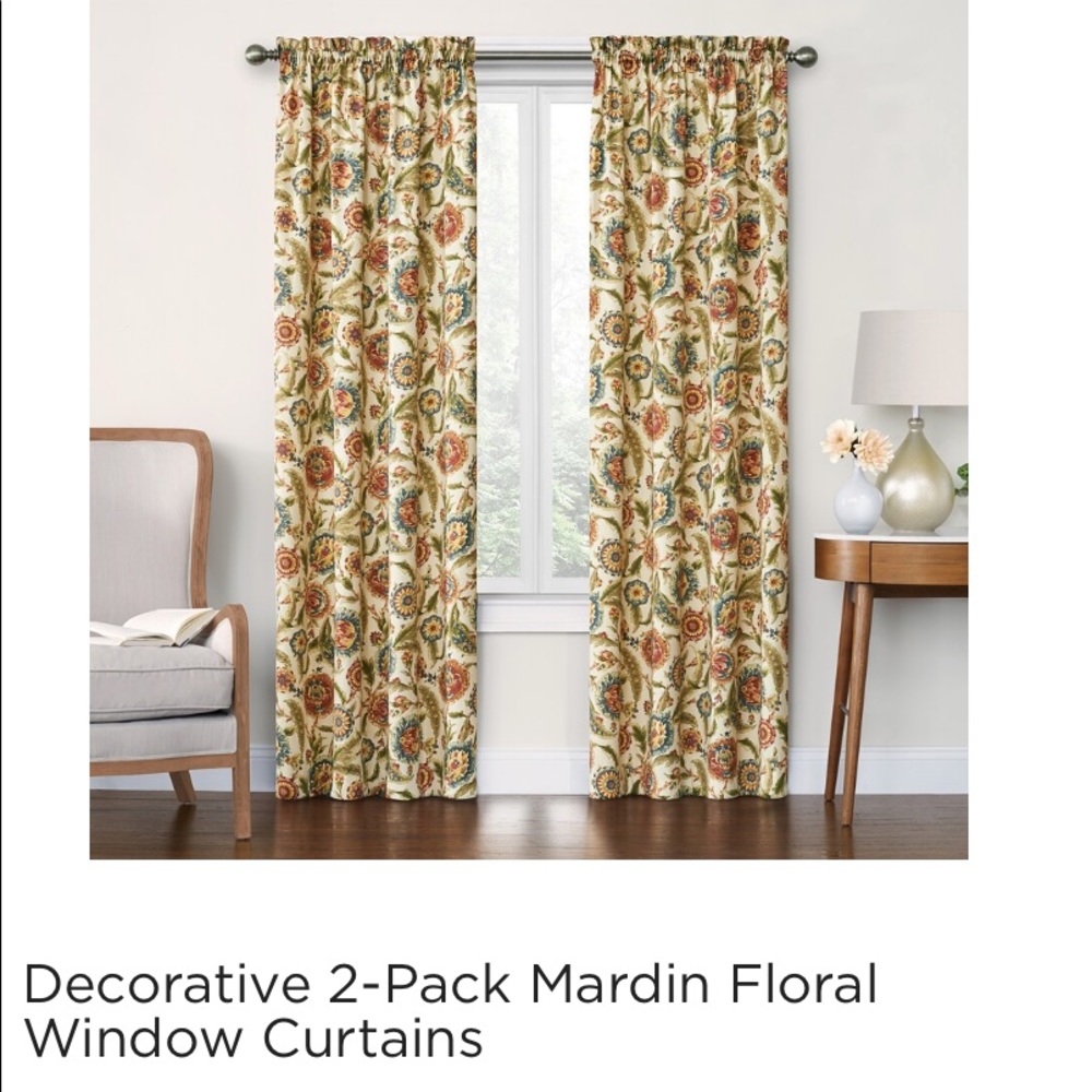 Brand new window curtains